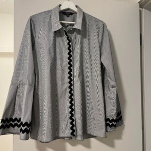 Issac Mizrahi Cotton shirt XL